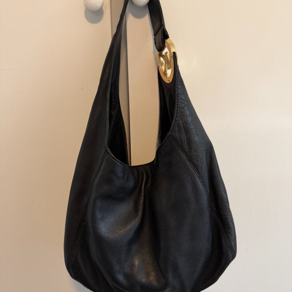 Michael Kors Large Hobo Bag - Black